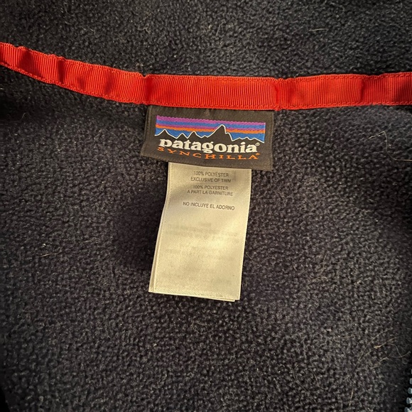 Patagonia Men’s Retro Synchilla Snap T Fleece Vest - Size Medium - Picture 4 of 6